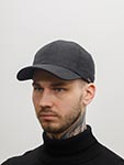 Бейсболка WIGENS арт. 130185 BASEBALL CLASSIC CAP (темно-серый)
